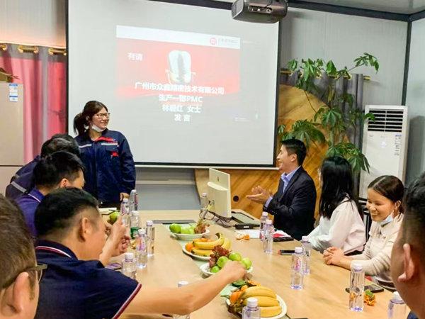 獲獎代表林碧紅女士致辭 獲獎代表林碧紅女士致辭