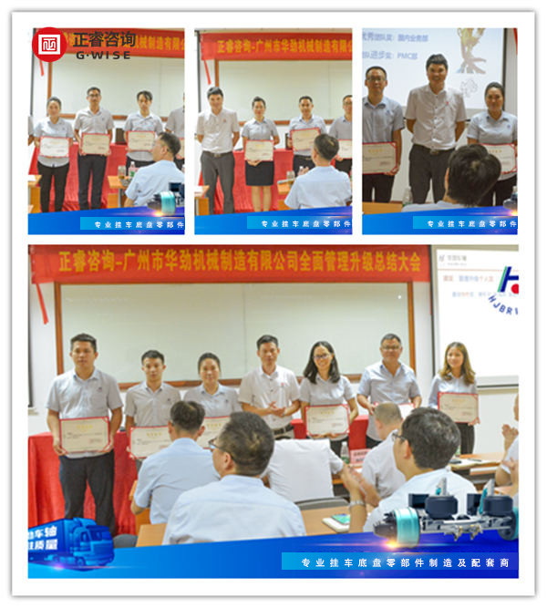 廣州市華勁機械制造有限公司管理升級表彰 廣州市華勁機械制造有限公司管理升級表彰