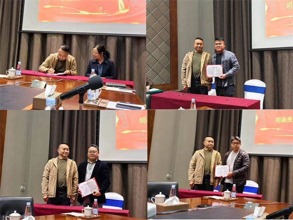 奧美森領(lǐng)導(dǎo)班子簽訂2025年目標(biāo)責(zé)任狀 奧美森領(lǐng)導(dǎo)班子簽訂2025年目標(biāo)責(zé)任狀