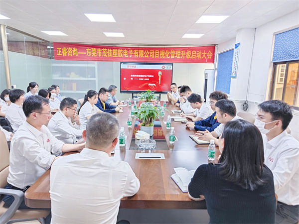 東莞市茂佳塑膠電子有限公司目視化管理升級(jí)啟動(dòng)大會(huì) 東莞市茂佳塑膠電子有限公司目視化管理升級(jí)啟動(dòng)大會(huì)