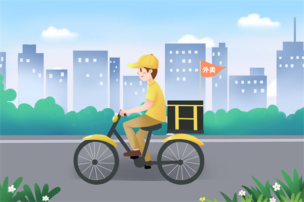 績(jī)效分析：年輕人流行騎自行車送外賣，帶薪減肥！