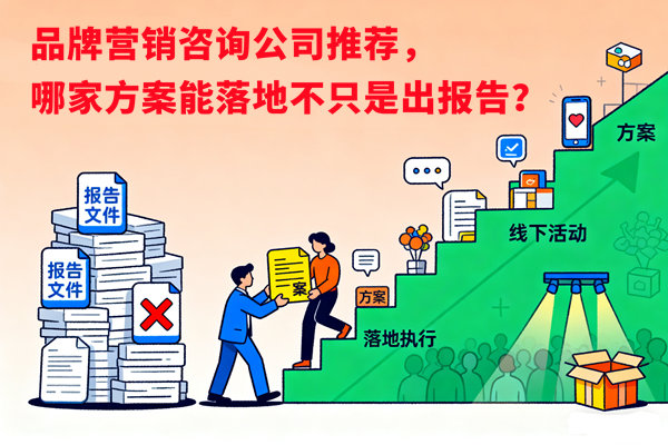 品牌營銷咨詢公司推薦，哪家方案能落地不只是出報(bào)告？