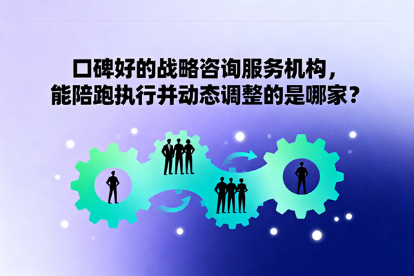 口碑好的戰(zhàn)略咨詢服務機構，能陪跑執(zhí)行并動態(tài)調整的是哪家？