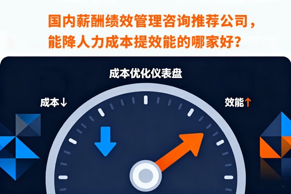 國內薪酬績效管理咨詢推薦公司，能降人力成本提效能的哪家好？