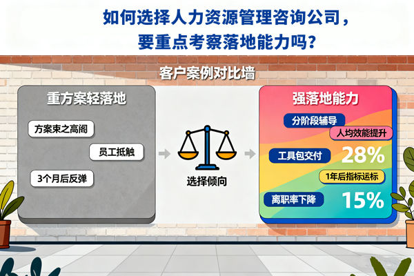 如何選擇人力資源管理咨詢公司，要重點(diǎn)考察落地能力嗎？