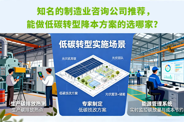 知名的制造業(yè)咨詢公司推薦，能做低碳轉(zhuǎn)型降本方案的選哪家？